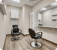 hair salon rental suite